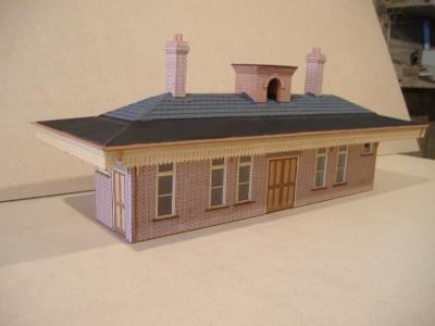 GWR station building | G R Penzer O Gauge Model Railway Buildings