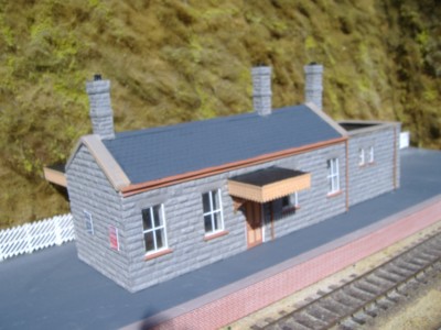 GWR station building | G R Penzer O Gauge Model Railway Buildings