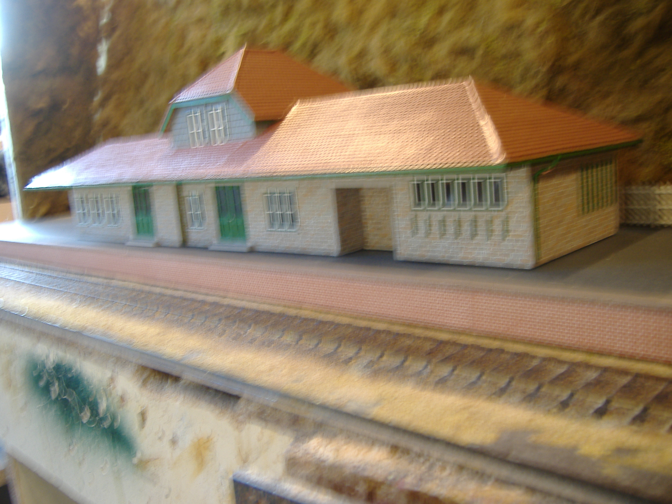 Lynton station,devon | G R Penzer O Gauge Model Railway Buildings
