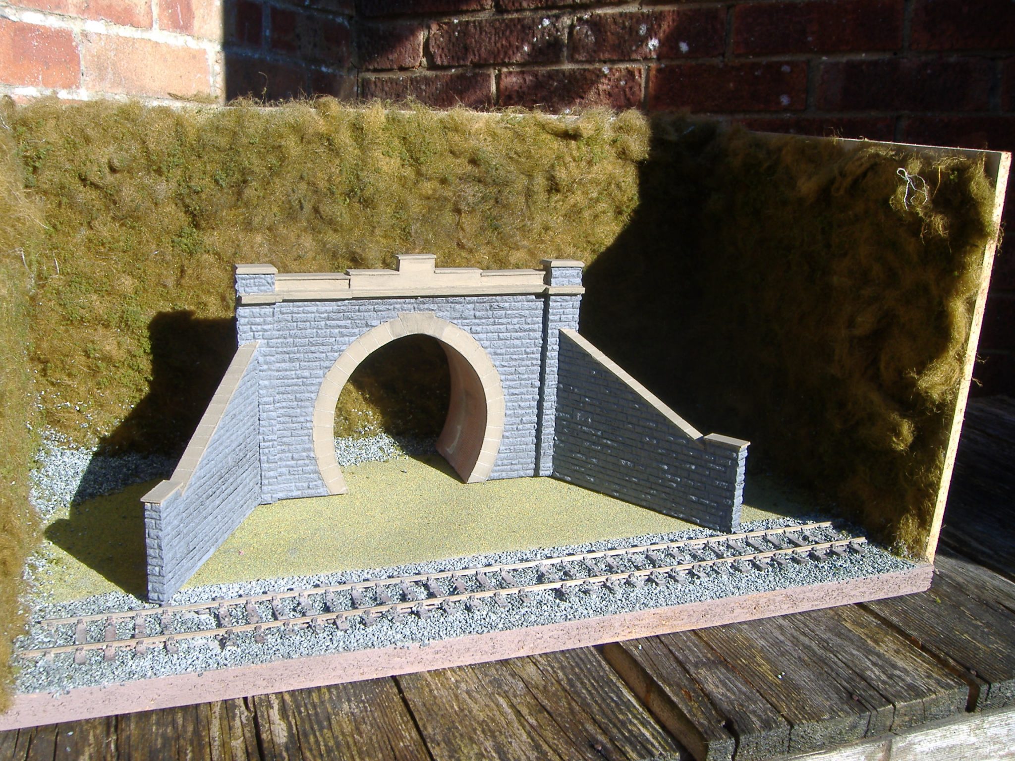 tunnel portal G R Penzer O Gauge Model Railway Buildings